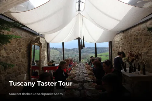 Tuscany Taster Tour