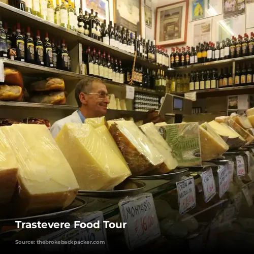 Trastevere Food Tour