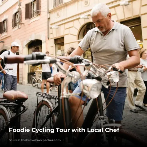 Foodie Cycling Tour with Local Chef