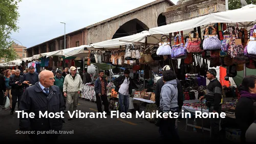 The Most Vibrant Flea Markets in Rome 