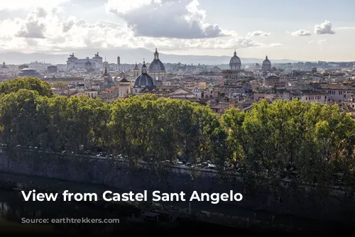 View from Castel Sant Angelo