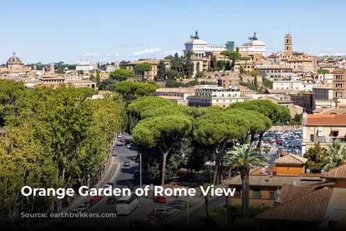 Orange Garden of Rome View