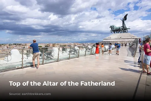 Top of the Altar of the Fatherland