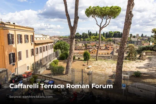 Caffarelli Terrace Roman Forum