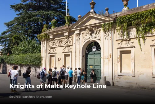 Knights of Malta Keyhole Line