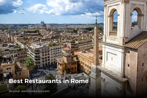 Best Restaurants in Rome