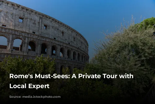 Rome's Must-Sees: A Private Tour with a Local Expert