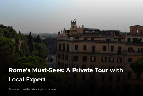 Rome's Must-Sees: A Private Tour with a Local Expert