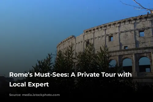 Rome's Must-Sees: A Private Tour with a Local Expert