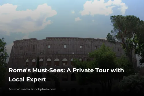 Rome's Must-Sees: A Private Tour with a Local Expert