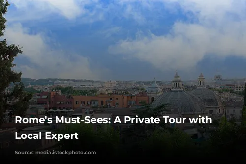 Rome's Must-Sees: A Private Tour with a Local Expert