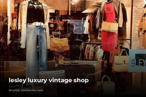 lesley luxury vintage shop