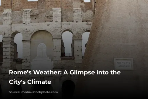 Rome's Weather: A Glimpse into the Eternal City's Climate