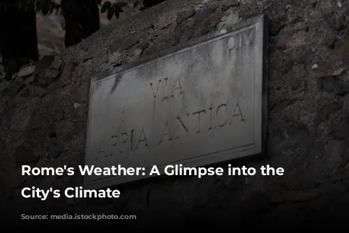 Rome's Weather: A Glimpse into the Eternal City's Climate