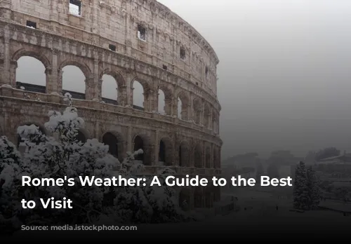 Rome's Weather: A Guide to the Best Time to Visit