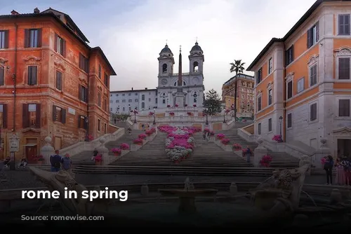 rome in spring