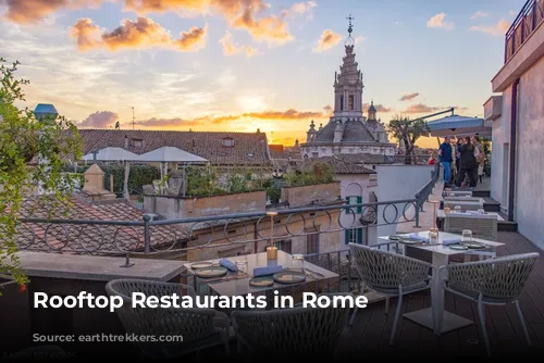 Rooftop Restaurants in Rome