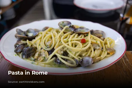 Pasta in Rome