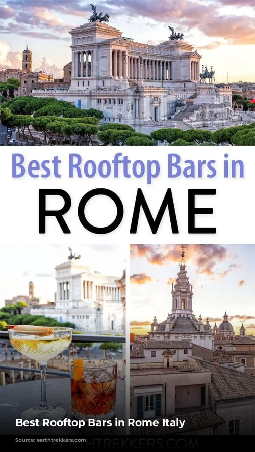 Best Rooftop Bars in Rome Italy