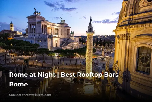 Rome at Night | Best Rooftop Bars in Rome