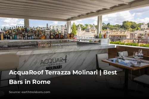 AcquaRoof Terrazza Molinari | Best Rooftop Bars in Rome