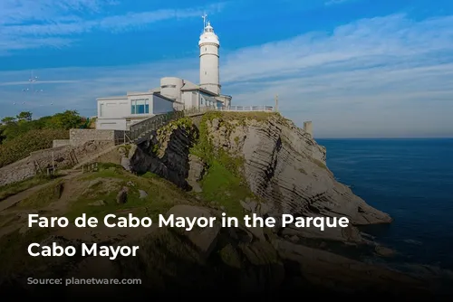 Faro de Cabo Mayor in the Parque de Cabo Mayor