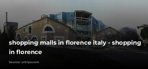 shopping malls in florence italy - shopping mall in florence
