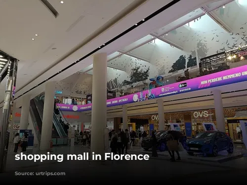 shopping mall in Florence