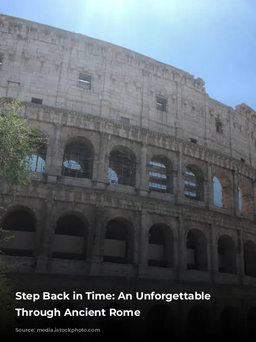 Step Back in Time:  An Unforgettable Journey Through Ancient Rome