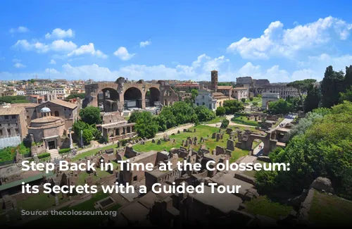 Step Back in Time at the Colosseum: Discover its Secrets with a Guided Tour