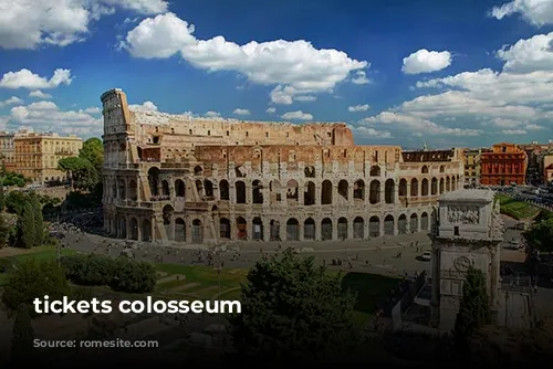 tickets colosseum