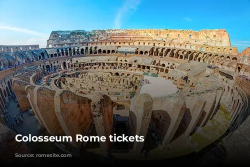 Colosseum Rome tickets