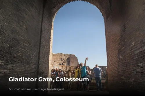 Gladiator Gate, Colosseum