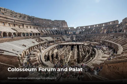 Colosseum Forum and Palat