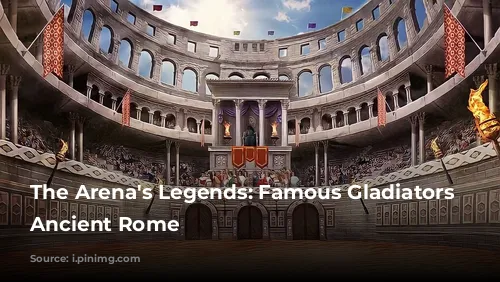 The Arena's Legends: Famous Gladiators of Ancient Rome