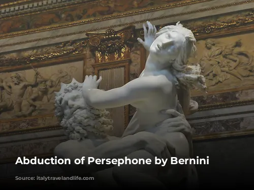 Abduction of Persephone by Bernini