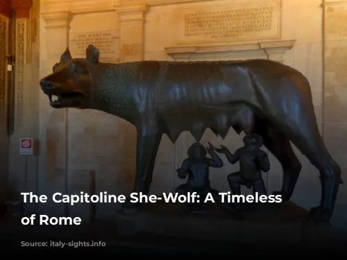 The Capitoline She-Wolf: A Timeless Symbol of Rome