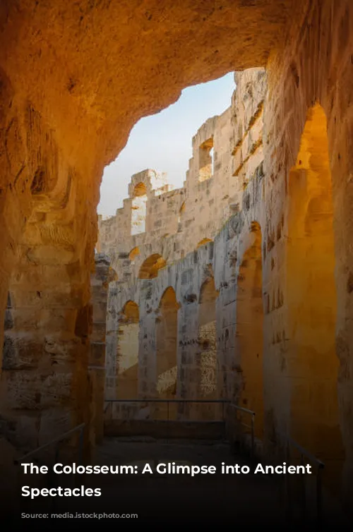 The Colosseum: A Glimpse into Ancient Rome's Spectacles