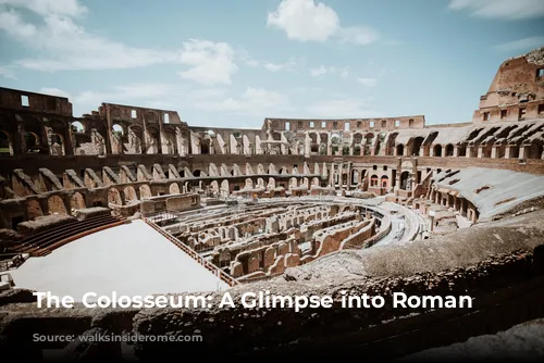 The Colosseum: A Glimpse into Roman Society