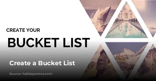 Create a Bucket List