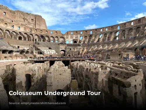 Colosseum Underground Tour