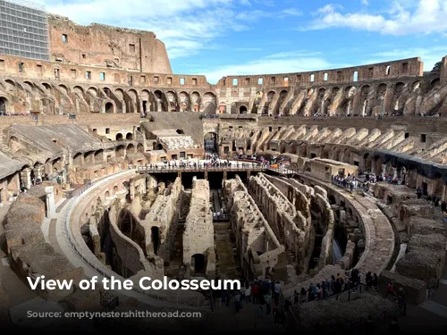 View of the Colosseum