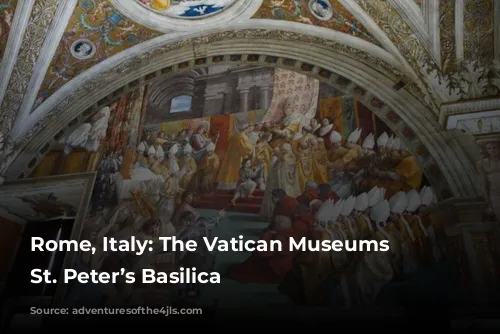 Rome, Italy: The Vatican Museums and St. Peter’s Basilica