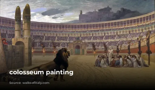 colosseum painting