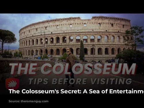 The Colosseum's Secret: A Sea of Entertainment