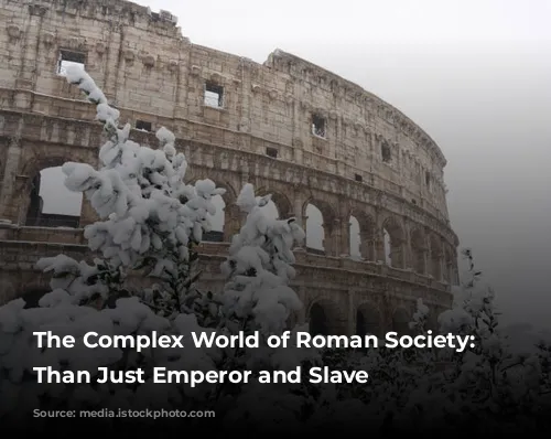 The Complex World of Roman Society: More Than Just Emperor and Slave