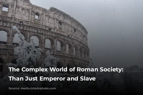 The Complex World of Roman Society: More Than Just Emperor and Slave