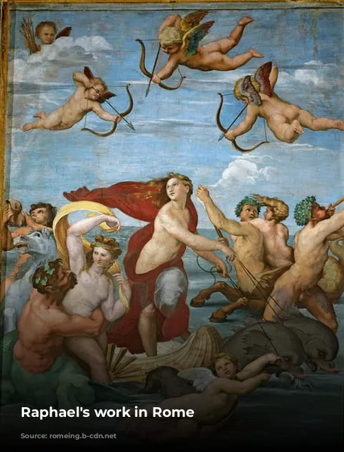 Raphael's work in Rome