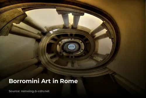 Borromini Art in Rome