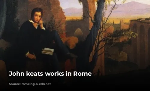 John keats works in Rome